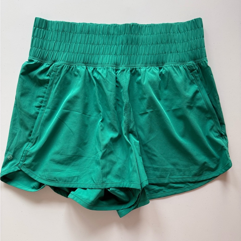 Abercrombie & Fitch Green Women's Athletic Shorts